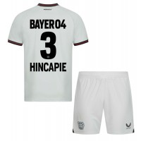 Bayer Leverkusen Piero Hincapie #3 Bortatröja Barn 2023-24 Kortärmad (+ Korta byxor)